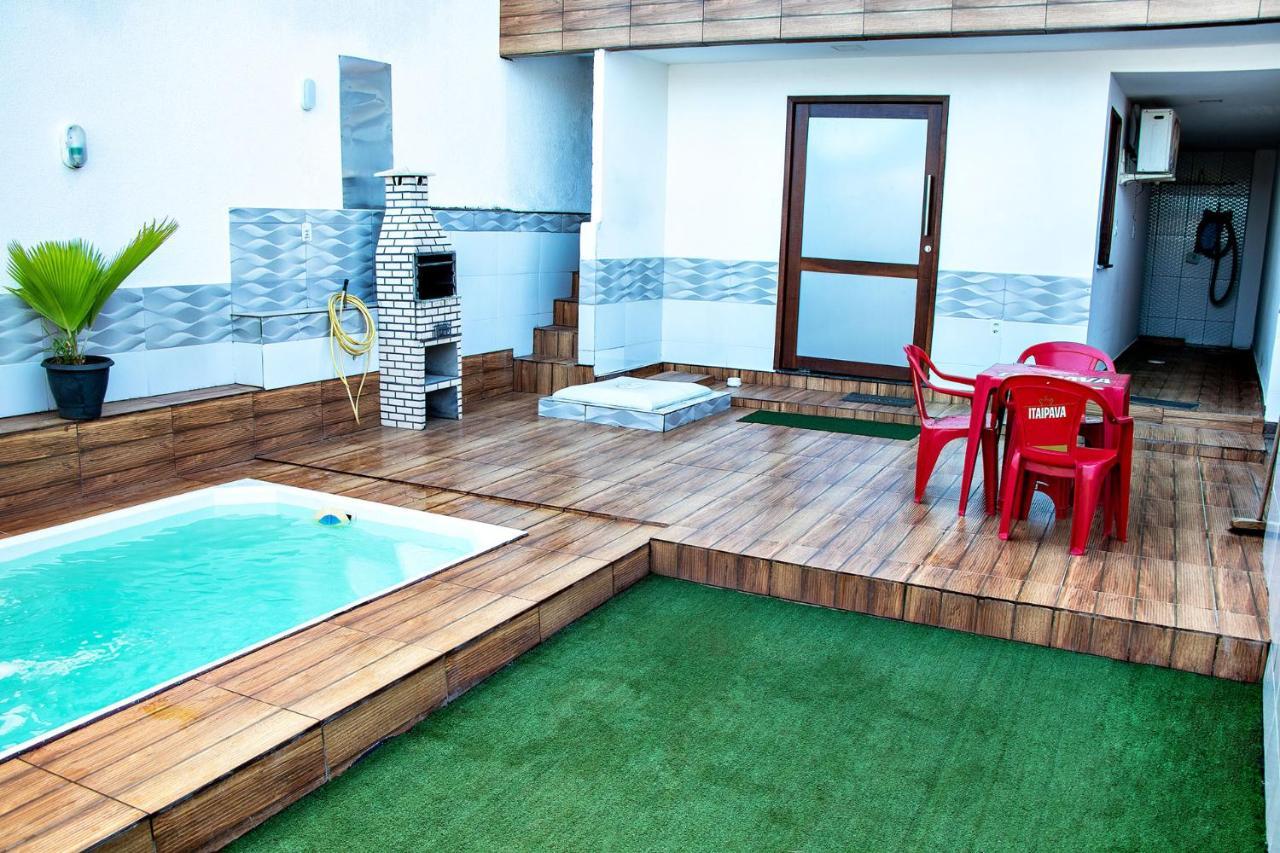 Villa Casa Com Wifi E Piscina Perfeita Em Camacari Ba Camassari Esterno foto